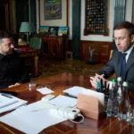 Зеленський після наради зі Свириденко заслухав доповідь Корецького