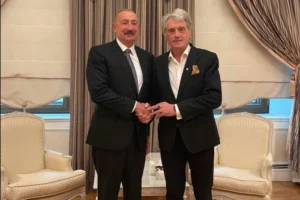 Віктор Ющенко та Ільхам Алієв провели переговори щодо розвитку партнерства України та Азербайджану